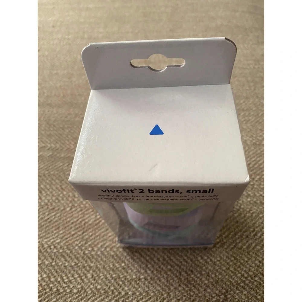 NEW Garmin Vivofit 2 Replacement Bands 3 Pack Size Small Lavender Green Blue New